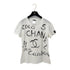 CHANEL CHRISTMAS 2008 LIMITED EDITION COCOMARK LOGO T-SHIRT WHITE COTTON M 08A RTW 90288056 - PURPOSE
