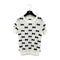 CHANEL RIBBON MOTIF HALF SLEEVE TOPS WHITE COTTON 34 P49 RTW 90288057 - PURPOSE
