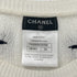 CHANEL RIBBON MOTIF HALF SLEEVE TOPS WHITE COTTON 34 P49 RTW 90288057 - PURPOSE