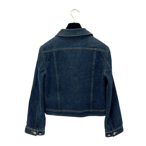 CHANEL VINTAGE DENIM JACKET BLUE RTW 90288061 - PURPOSE