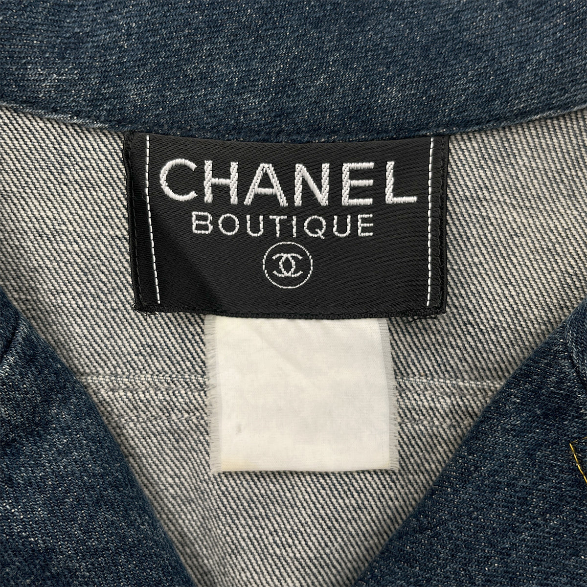 CHANEL VINTAGE DENIM JACKET BLUE RTW 90288061