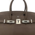 HERMES BIRKIN VERSO 30 CANOPEE TAUPE TAURILLON CLEMENCE HAND BAG D SHW 90288068 - PURPOSE