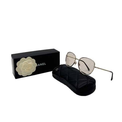 CHANEL SUNGLASSES COCOMARK GOLD EYEWEAR 90288479 - PURPOSE