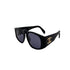 CHANEL VINTAGE SUNGLASSES COCOMARK MATELASSE BLACK EYEWEAR 90288482 - PURPOSE