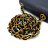 CHANEL VINTAGE CHEVRON V STITCH CHAIN SHOULDER BAG NAVY CAVIAR SKIN 90288483 - PURPOSE