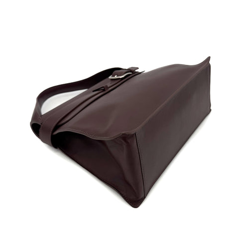 HERMES ETRIBELT EBENE EVERGRAIN HAND BAG □P 90288484 - PURPOSE