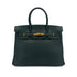 HERMES BIRKIN 30 VERT TOGO HAND BAG □H GHW 90288488 - PURPOSE