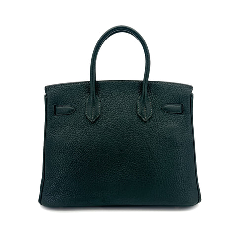 HERMES BIRKIN 30 VERT TOGO HAND BAG □H GHW 90288488 - PURPOSE