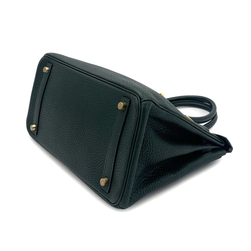 HERMES BIRKIN 30 VERT TOGO HAND BAG □H GHW 90288488 - PURPOSE