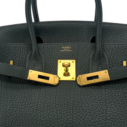 HERMES BIRKIN 30 VERT TOGO HAND BAG □H GHW 90288488 - PURPOSE