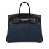 HERMES BIRKIN 35 GHILLIES BLACK DENIM FONC EVERCALF TOILE H HAND BAG □P SHW 90288489 - PURPOSE