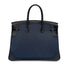 HERMES BIRKIN 35 GHILLIES BLACK DENIM FONC EVERCALF TOILE H HAND BAG □P SHW 90288489 - PURPOSE