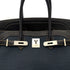 HERMES BIRKIN 35 GHILLIES BLACK DENIM FONC EVERCALF TOILE H HAND BAG □P SHW 90288489 - PURPOSE