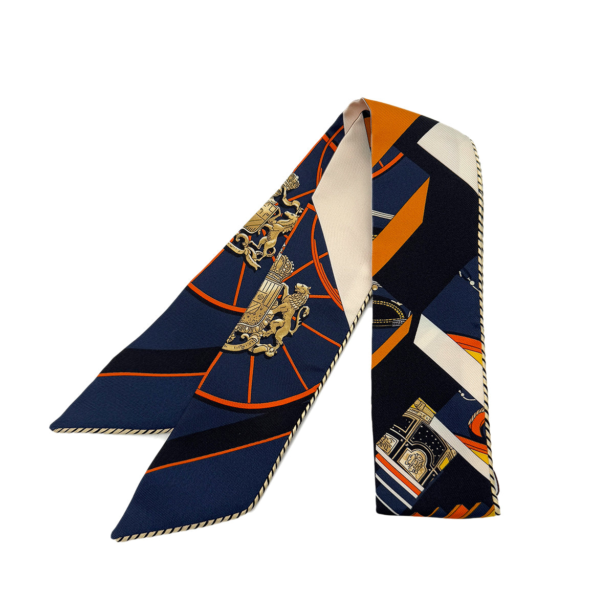 HERMES TWILLY SPRINGS SPRINGS BAGUETTE SCARF MULTICOLOR 90288491