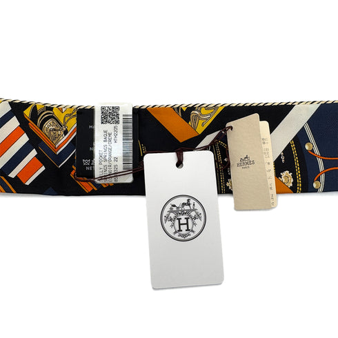 HERMES TWILLY SPRINGS SPRINGS BAGUETTE SCARF MULTICOLOR 90288491 - PURPOSE