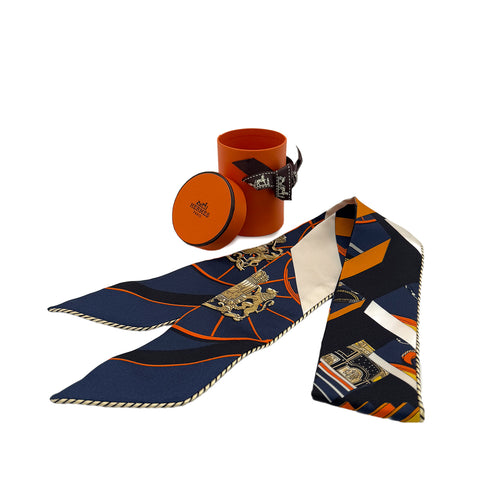 HERMES TWILLY SPRINGS SPRINGS BAGUETTE SCARF MULTICOLOR 90288491 - PURPOSE