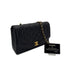 CHANEL VINTAGE DIANA MEDIUM CHAIN SHOULDER BAG BLACK CAVIAR SKIN 90288493 - PURPOSE
