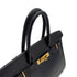 HERMES BIRKIN 30 BLACK ARDENNES HAND BAG □G GHW 90288494 - PURPOSE