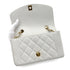 CHANEL VINTAGE DIANA SMALL CHAIN SHOULDER BAG WHITE CAVIAR SKIN 90288497 - PURPOSE