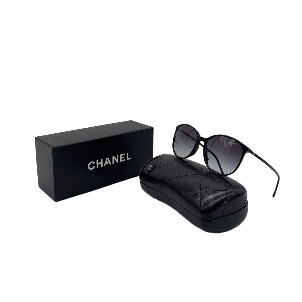 CHANEL SUNGLASSES COCOMARK BLACK EYEWEAR 90288498