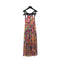 CHANEL KALEIDOSCOPE PATTERN DRESS MULTICOLOR SILK 36 08P RTW 90288506