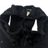 CHANEL VINTAGE SLEEVELESS DRESS COCO BUTTON BLACK WOOL 38 95A RTW 90288508 - PURPOSE