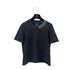 CHANEL VINTAGE BICOLOR HALF SLEEVE KNIT TOPS BLACK GRAY 36 98A RTW 90288511 - PURPOSE