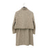 CHANEL TWEED JACKET SKIRT SET BEIGE COTTON 44 P50 RTW 90288513
