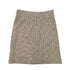 CHANEL TWEED JACKET SKIRT SET BEIGE COTTON 44 P50 RTW 90288513