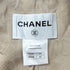 CHANEL TWEED JACKET SKIRT SET BEIGE COTTON 44 P50 RTW 90288513