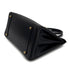 HERMES BIRKIN 35 BLACK BOX CALF HAND BAG □G GHW 90288534 - PURPOSE