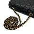 CHANEL VINTAGE DIANA SMALL CHAIN SHOULDER BAG BLACK LAMB SKIN 90288703 - PURPOSE