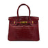 HERMES BIRKIN 30 ROUGE H CROCODILE NILOTICUS □E GHW 90288704 - PURPOSE