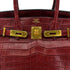 HERMES BIRKIN 30 ROUGE H CROCODILE NILOTICUS □E GHW 90288704 - PURPOSE