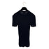 CHANEL VINTAGE COCO BUTTON PUFF SLEEVES RIB KNIT TOPS BLACK RAYON 40 97A RTW 90288717 - PURPOSE