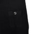 CHANEL SLEEVELESS TOPS LOGO BUTTON BLACK COTTON 34 07C RTW 90288719