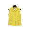 CHANEL VINTAGE BOUCLE SLEEVELESS VEST BRIGHT YELLOW WOOL 40 96C RTW 90288721 - PURPOSE