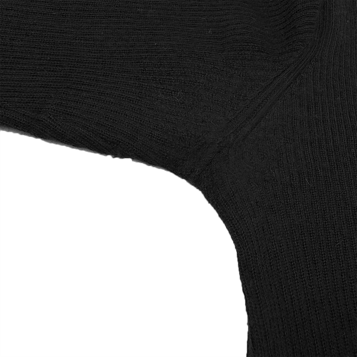 CHANEL VINTAGE COCOMARK KNIT TOPS BLACK CASHMERE 42 00A RTW 90288724