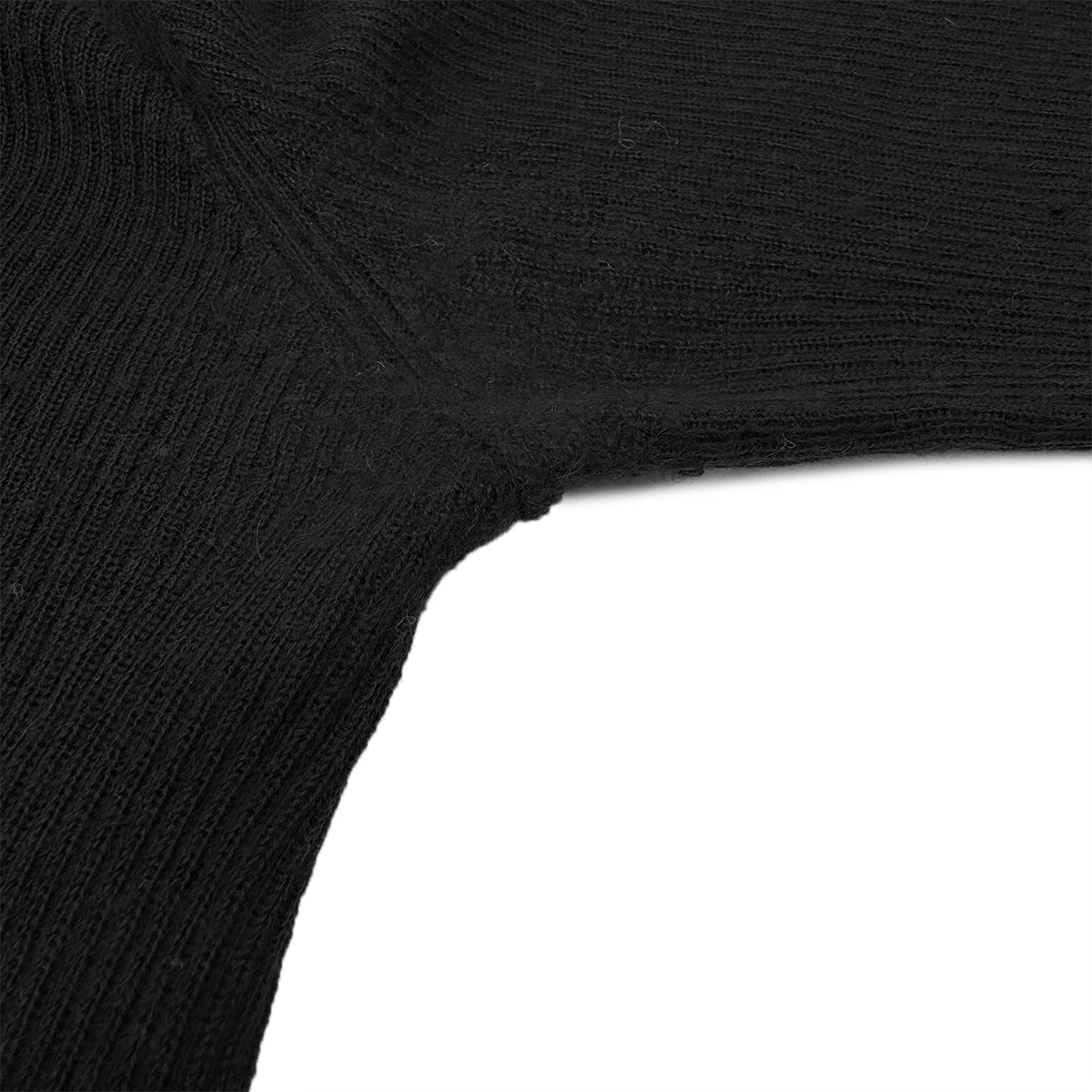 CHANEL VINTAGE COCOMARK KNIT TOPS BLACK CASHMERE 42 00A RTW 90288724