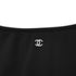 CHANEL VINTAGE SLEEVELESS MAILLOT DRESS BLACK NYLON 42 97C RTW 90288725 - PURPOSE