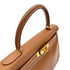 HERMES KELLY 28 SELLIER GOLD COUCHEVEL HAND SHOULDER BAG 〇Y GHW 90288972 - PURPOSE
