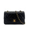 CHANEL VINTAGE CLASSIC FLAP SMALL CHAIN SHOULDER BAG BLACK LAMB SKIN 90288973 - PURPOSE