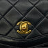 CHANEL VINTAGE MATELASSE BIJOU CHAIN SHOULDER BAG BLACK LAMB SKIN 90288982 - PURPOSE