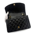 CHANEL VINTAGE DIANA MEDIUM CHAIN SHOULDER BAG BLACK LAMB SKIN 90288983 - PURPOSE
