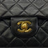 CHANEL VINTAGE CLASSIC FLAP SMALL CHAIN SHOULDER BAG BLACK LAMB SKIN 90289012 - PURPOSE