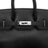 HERMES HAUT A COURROIES 28 BLACK VEAU EPSOM HAND BAG ▢J SHW 90289022 - PURPOSE