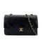 CHANEL VINTAGE CLASSIC FLAP MEDIUM CHAIN SHOULDER BAG BLACK LAMB SKIN 90289052 - PURPOSE