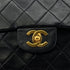 CHANEL VINTAGE CLASSIC FLAP MEDIUM CHAIN SHOULDER BAG BLACK LAMB SKIN 90289052 - PURPOSE