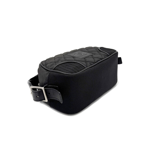CHANEL SPORTSLINE MATELASSE NYLON SHOULDER BAG BLACK 90289053 - PURPOSE