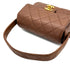 CHANEL VINTAGE MATELASSE HAND BAG BROWN LAMB SKIN 90289055 - PURPOSE